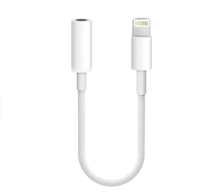 Adaptor cablu lightning - jack 3.5mm apple alb a8628 d2-4